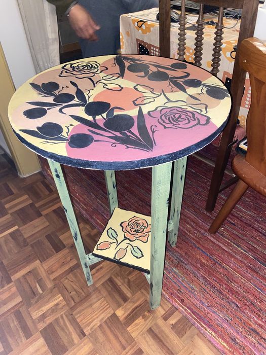Mesa para decoração