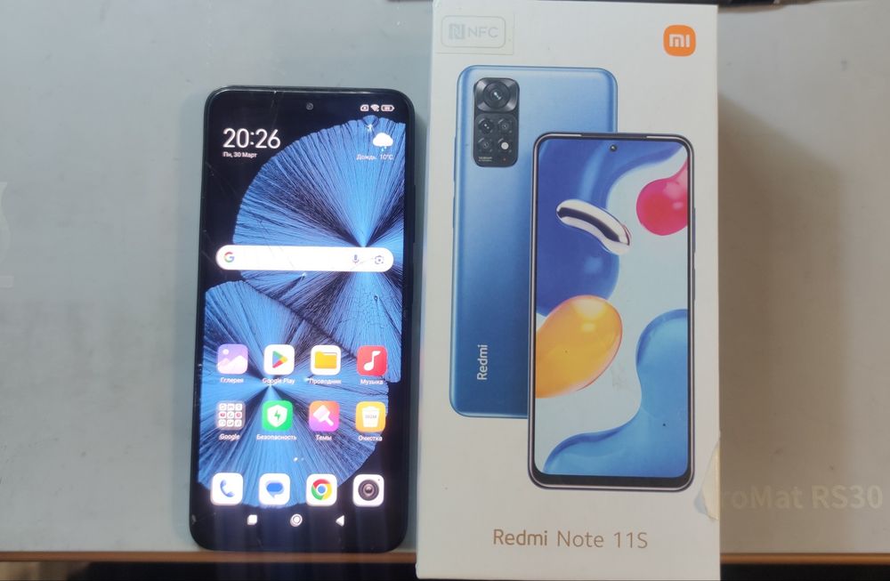 Xiaomi redmi note 11S NFS (6+6/128gb)