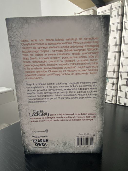 Ksiazka Latarnik Camila Lackberg