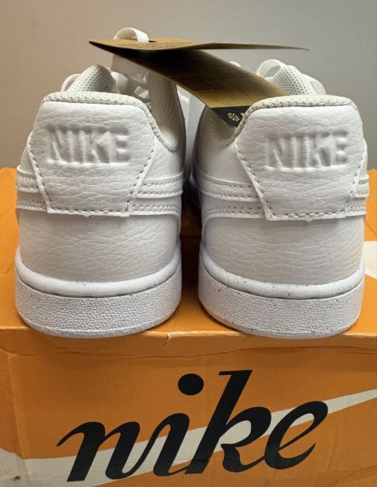 Nike court low biale