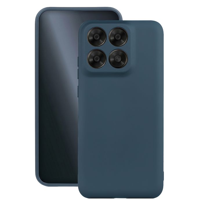 Nakładka Silicon do Motorola Edge 70 Fusion ciemnoniebieska