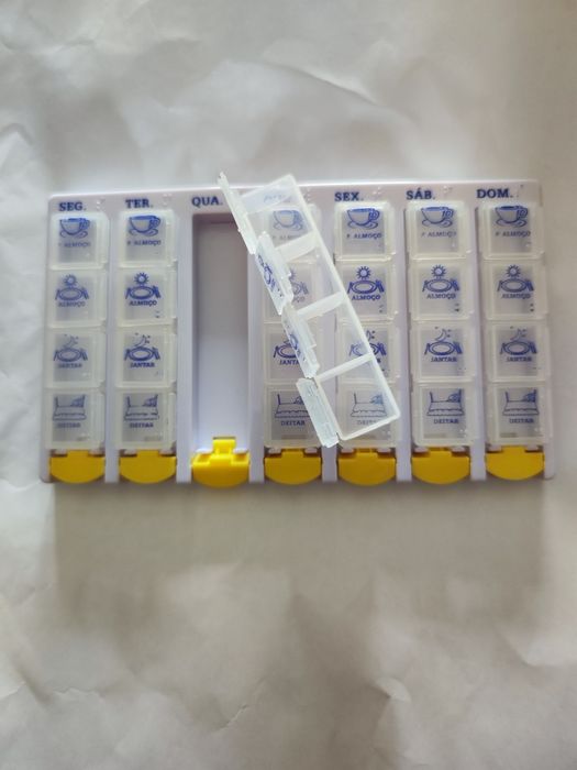 Organizador de comprimidos semanal