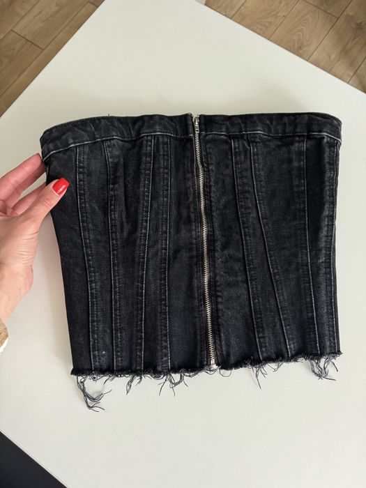 Джинсовий корсет Zara
