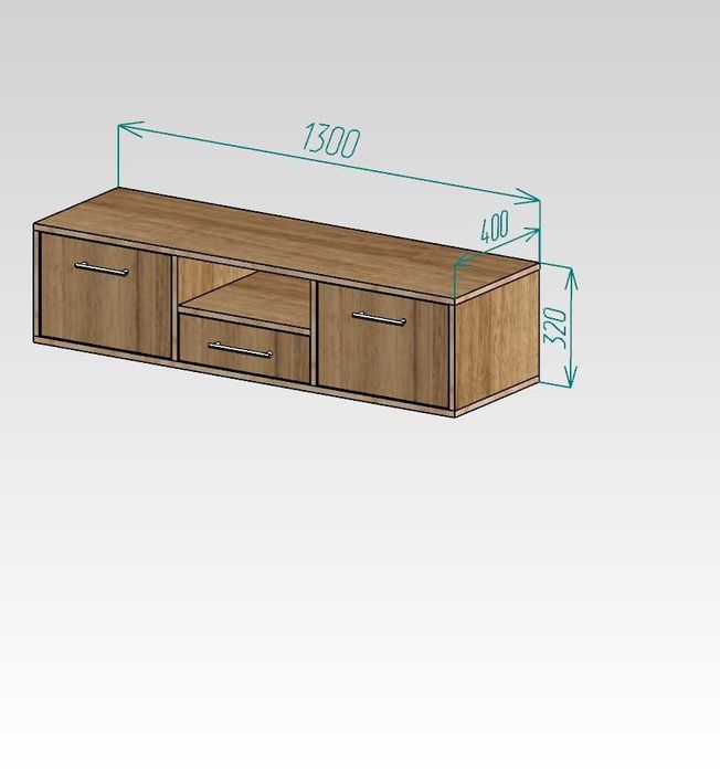 ТВ тумба, тумба під ТВ напольна з дверцятами та шухлядою.