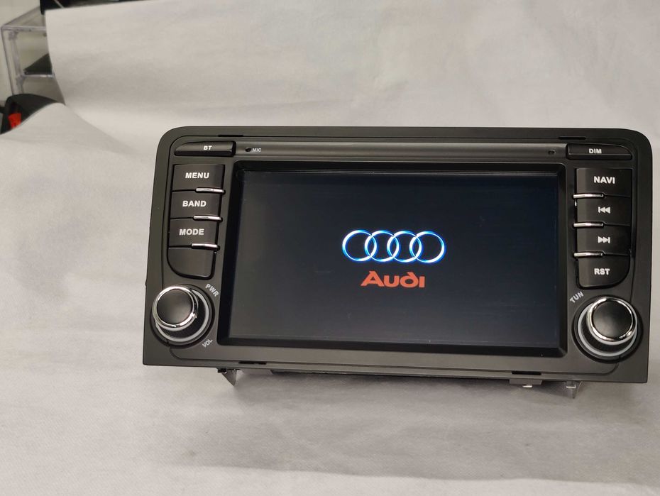 Radio 2 DIN Android Audi A3 – Android 13 2GB RAM - Novo Garantia