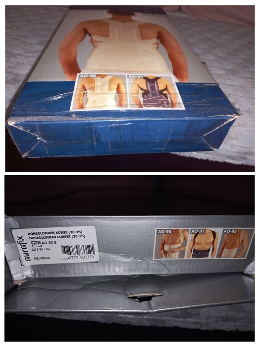 Безкоштовно укрпоштою Aurafix AO 92, розмір S бандаж,коректор постави