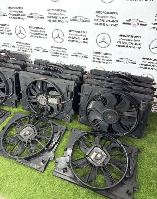 Основний вентилятор радіатора w203 w211 w204 w212 w164 x204 Мерседес