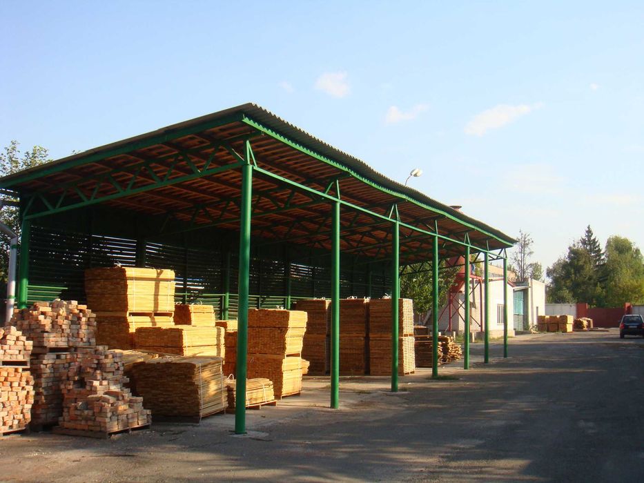 Розпиловка деревини та сушіння