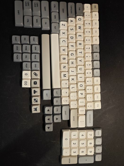 Кейкапи xda формат 120 клавіш