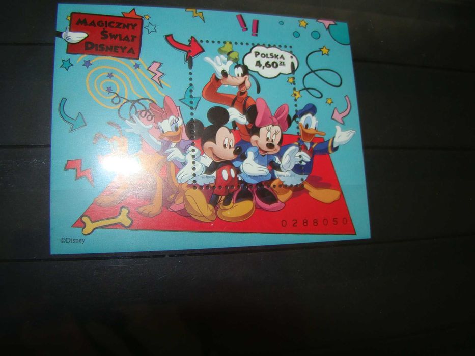 Znaczki Disneya - 2013 Polska Disney Magiczny Świat zestaw 4 bloczków