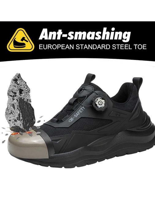 Obuwie ochronne dla mężczyzn i kobiet buty robocze/wodoodporne, lekkie, antypoślizgowe, ze stalowymi noskami