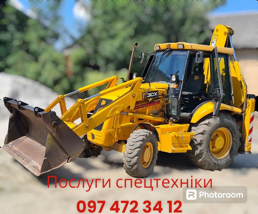 Послуги екскаватора навантажувача JCB 3CX