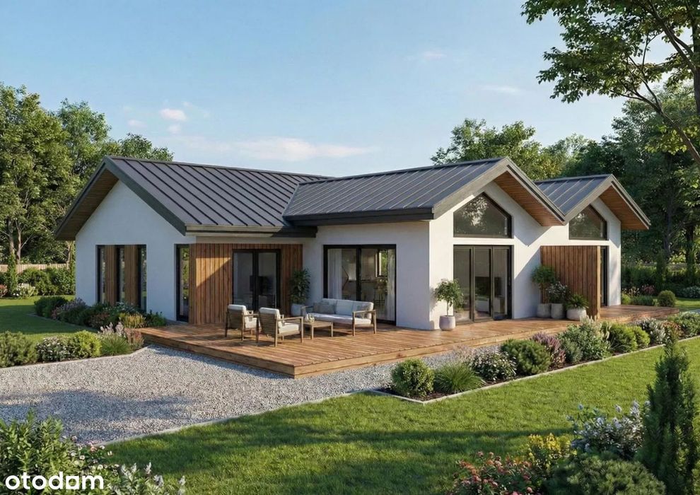 Dom zabudowa bliźniaczej 70 m2 pow użytkowej z działką 524 m2