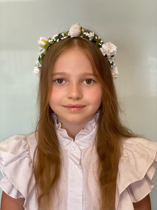 Віночок вінок білий вінок