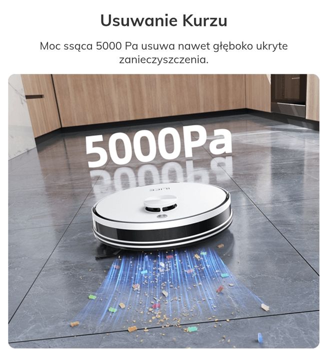 Nowy Robot ILIFE A30 Pro  Odkurzanie Mopowanie Laser LIDAR odkurzacz
