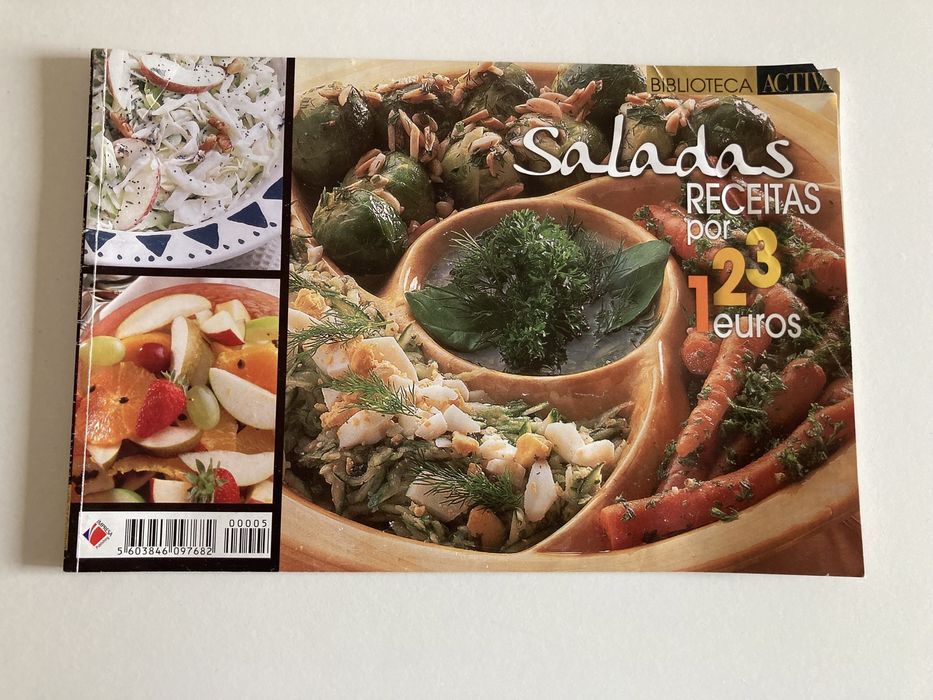 Livros / revistas de receitas Activa
