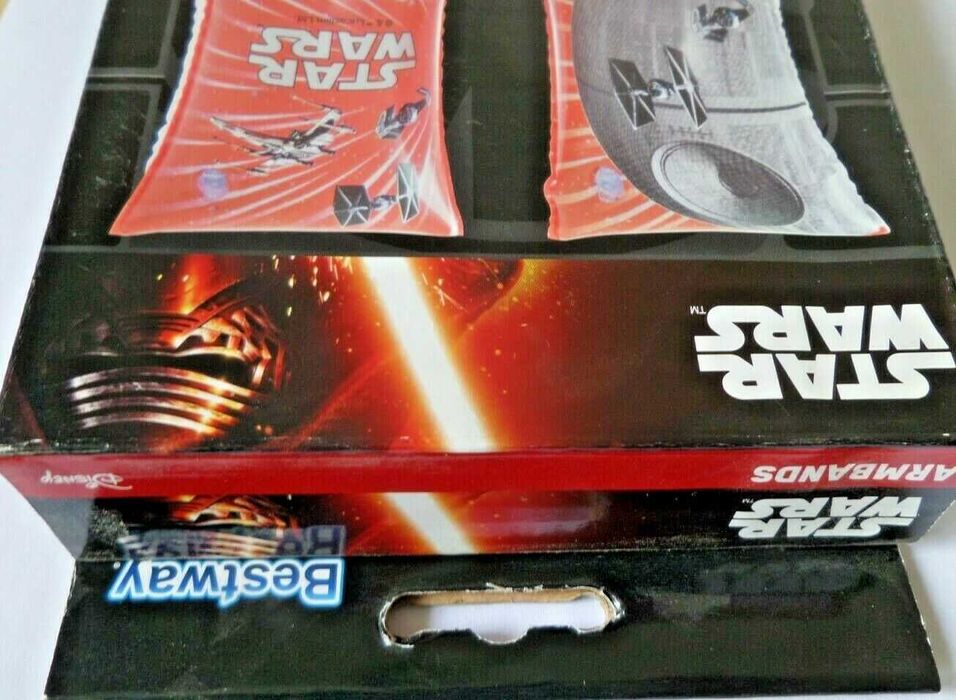 Braçadeiras de natação insuflavel Star Wars para criança Verão