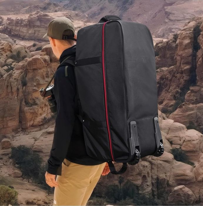 Torba podróżna na kółkach z regulowaną pojemnością 110-140L HIT W012/5