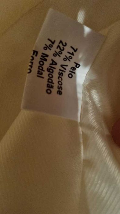 Casaco da TXDL lindíssimo