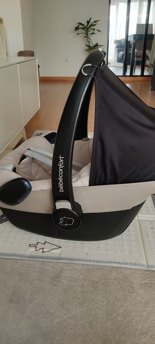 Ovo babycoque bebeConfort Pebble, bege, sem base isofix.