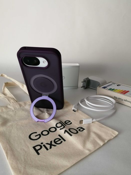 Google Pixel 10A (Março 2026) + Pack de protecção e carregamento | Como Novo