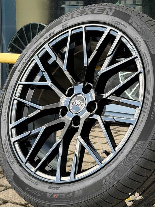 Nowe koła 18 cali Audi A3 S3 całe czarne połysk
