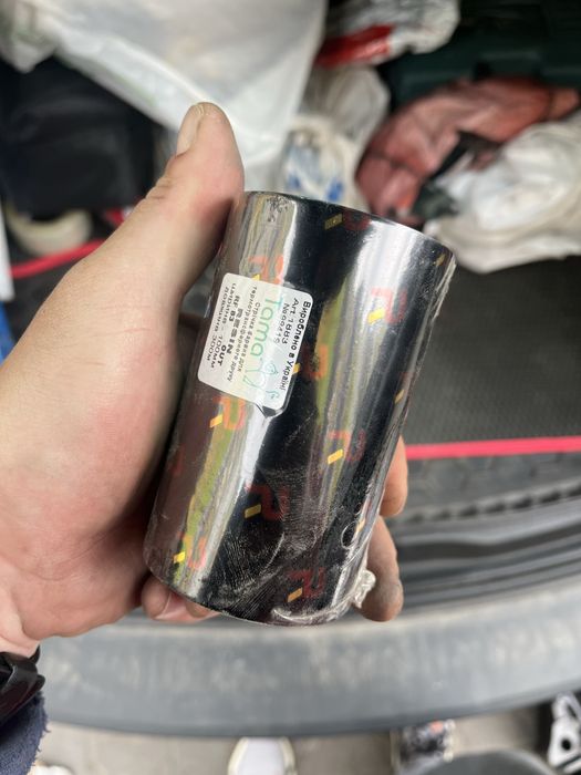 Ріббон 100mm x 300m Resin R220 out чорний оригінал zebra та інші.