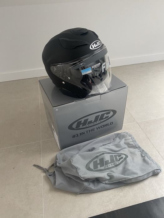 Kask Motocyklowy Hjc Nowy Czarny