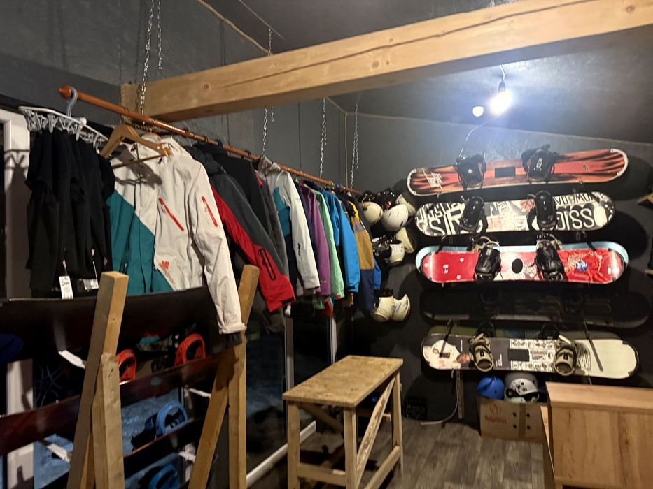 Прокат оренда!!! Лижних костюмів Сновборди Трекінгові палиці