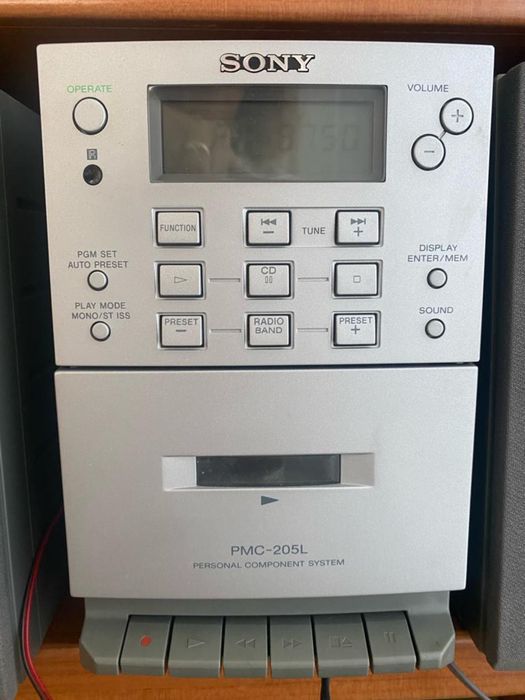 Aparelhagem musica sony