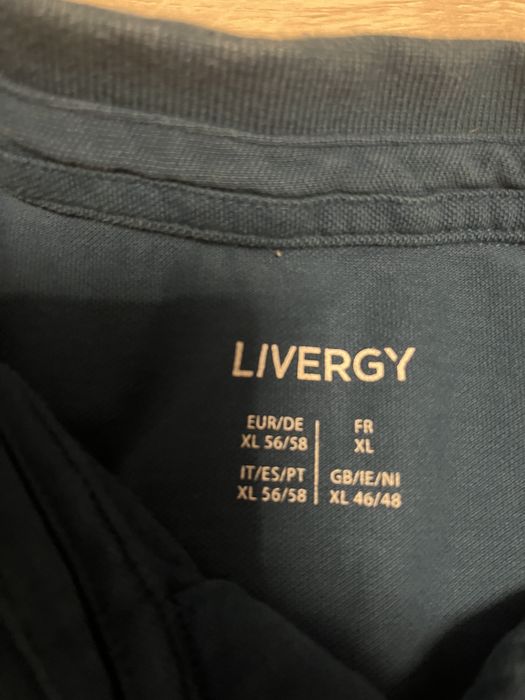 Granatowe Polo męskie XL