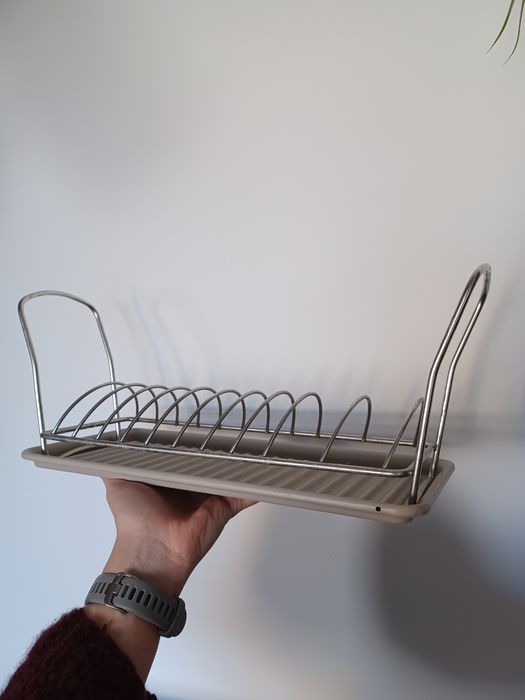 Suszarka do naczyń z podstawką Ikea Valvardad