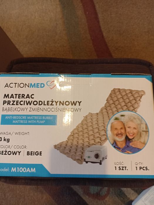 Materac przeciwodleżynowy