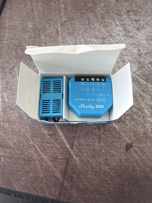 Shelly 1L Gen3 com Bypass