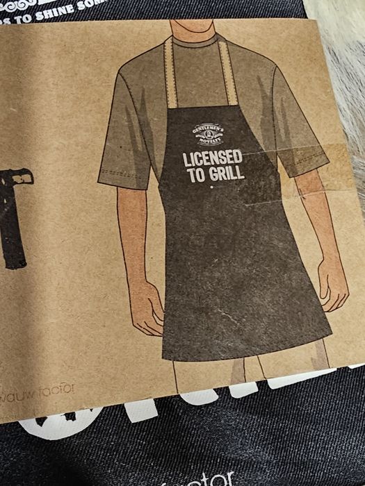 Fartuch Grillowy GENTLEMEN'S NOVELTY – Prezent dla Mistrza Grilla!