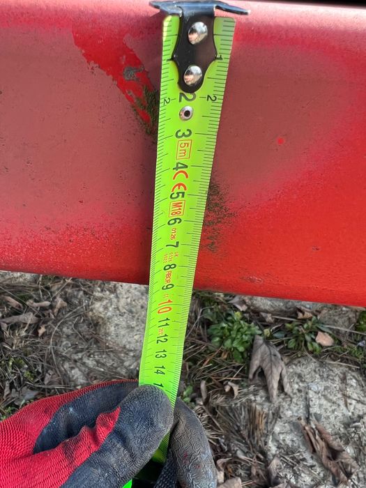 Przenośnik taśmowy stalowy 13 m x 80 cm