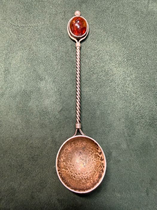 Łyżka | Orno | Srebro pr. 3 | Stan b. db. | Sztućce | Vintage