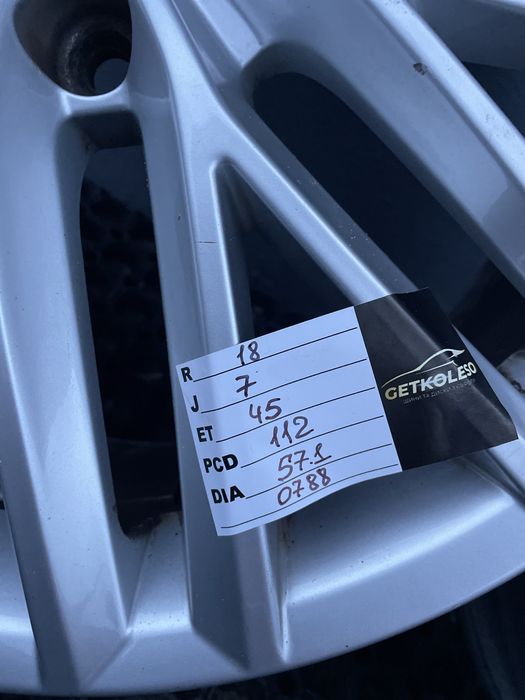 Диски 5/112 r18 Seat, Skoda, Volkswagen
