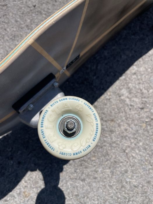 Surf Skate 33" DoubleTail OldSchool Retro | Carver Cx | Ricta Clouds 60&BlueScrate70