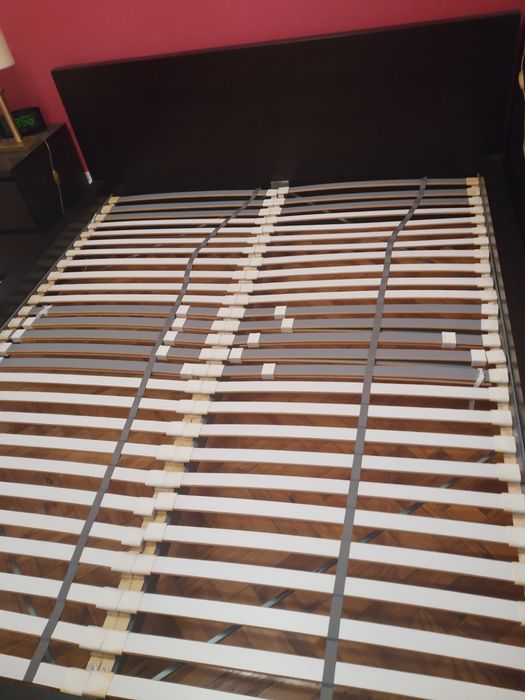 Cama de casal, estrado mais cama