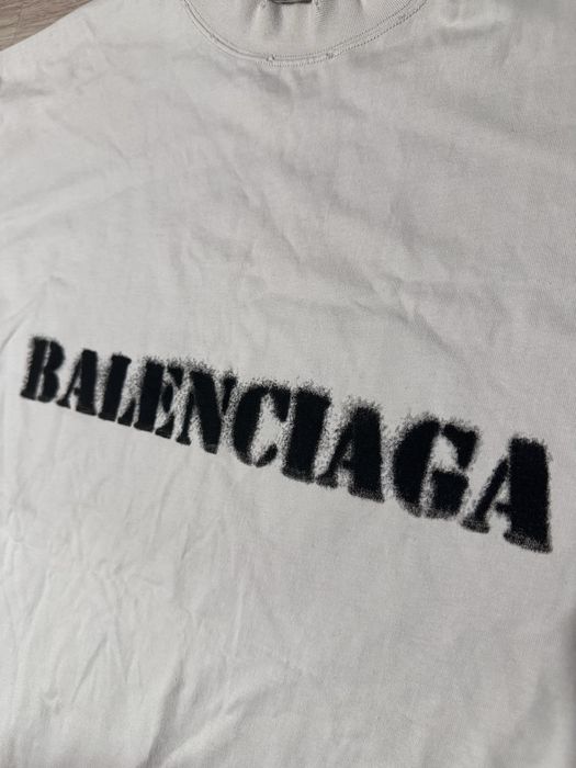 Футболка оверсайз balenciaga оригинал