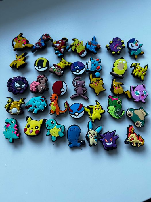 Pins para Crocs POKEMON