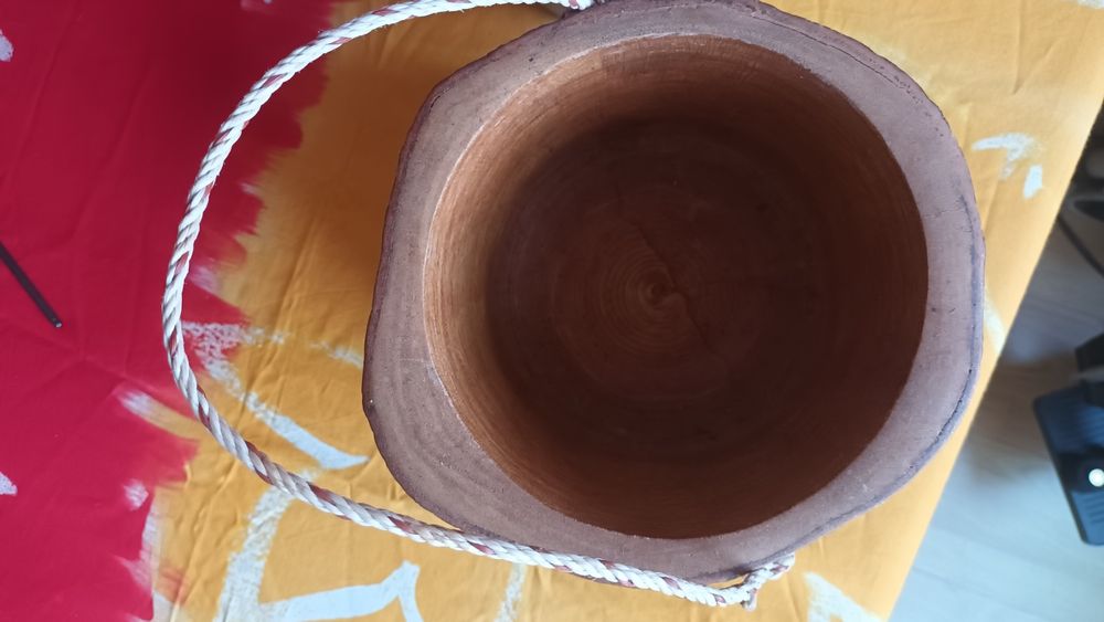 Vaso muito bonito para plantas ou balde para gelo, novo, sem etiquetaa
