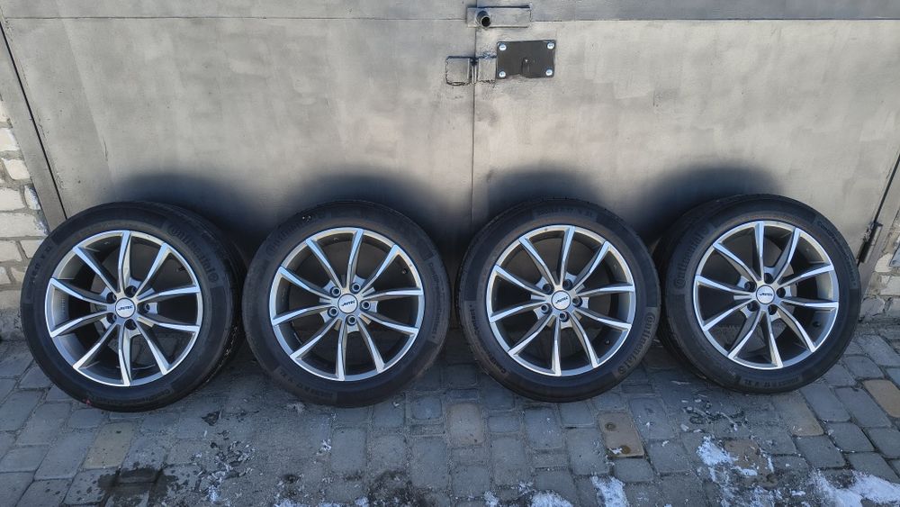 Диски Autec 17 7j 5x108 + резина contipremiumcontact5 205/55