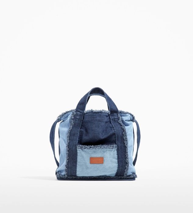 Super dziewczęca torba jeansowa Zara stan bdb 50%