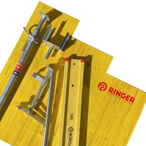 Gotowy zestaw szalunku stropowego 100m2 OCYNK 20 kn deskowanie RINGER