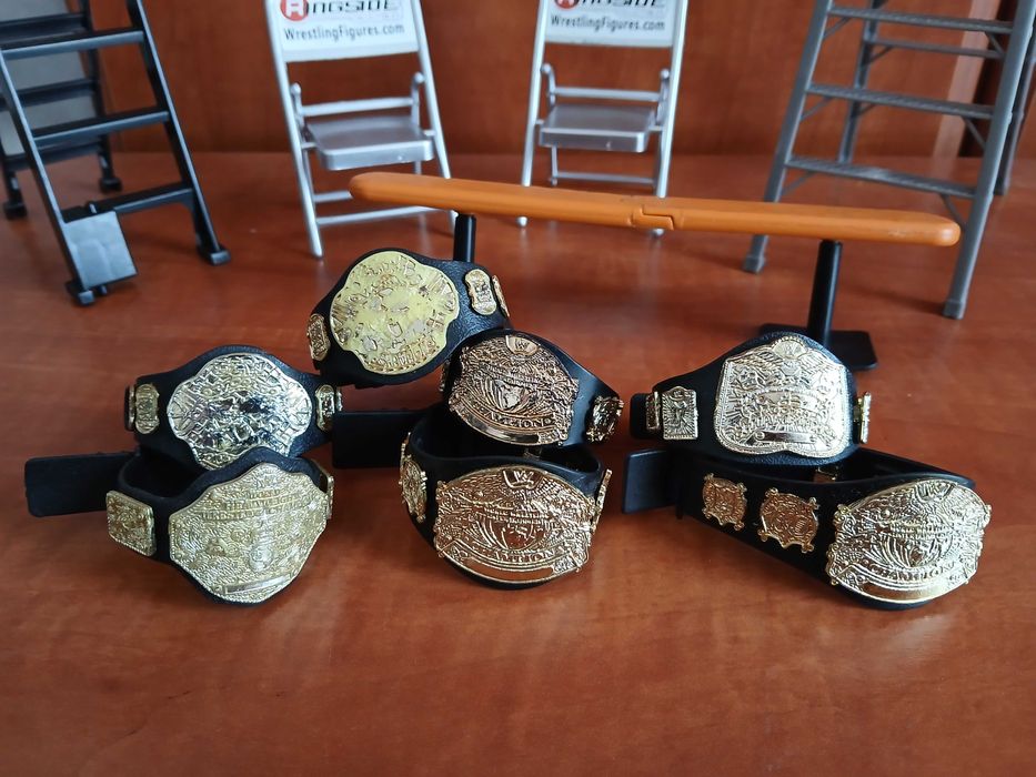 acessorios wwe wrestling brinquedos bonecos ringue titulos coleçao