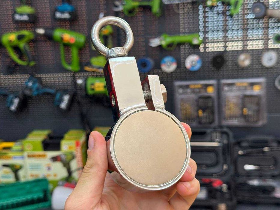 250кг Двосторонній Пошуковий Магніт Магніт LNT-70 | з Кріпленням