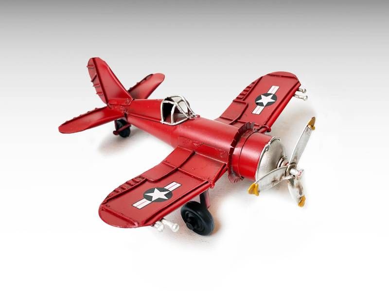 Modelo de metal - Avião da Força Aérea dos EUA vintage