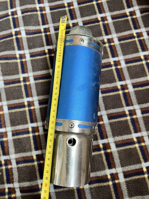 Выхлопна. Мопед. Скутер. Прямоток. Глушитель